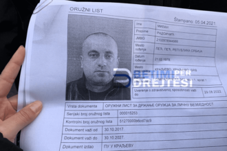 Dokumenti i gjetur i Radojqiqi-t