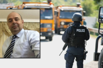 Polici i Kosoves, i cili u vra nga sulmi terrorist.